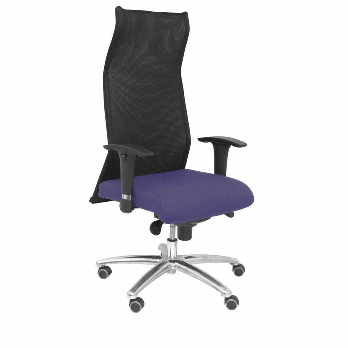 Chaise de Bureau Sahuco bali Piqueras y Crespo BALI261 Bleu Bleu clair