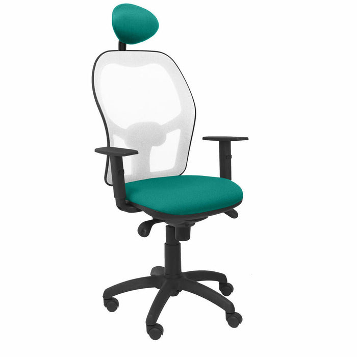 Chaise de Bureau avec Appui-tête Jorquera Piqueras y Crespo BALI39C Turquoise