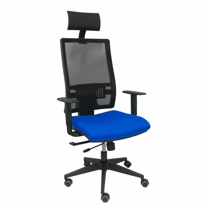 Chaise de Bureau avec Appui-tête Piqueras y Crespo B10CRPC Bleu