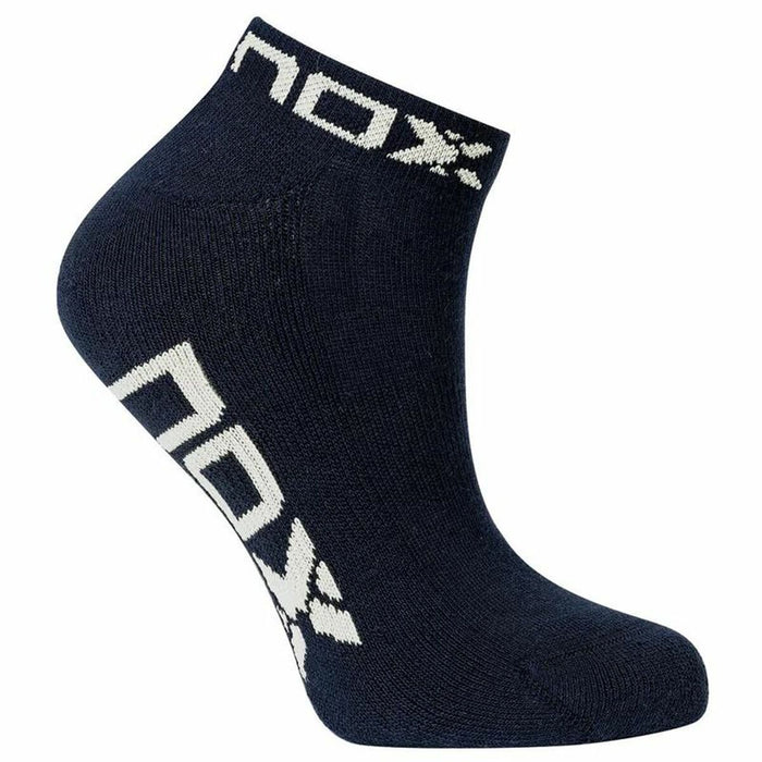 Calcetines Deportivos Nox Logo Azul 35-39