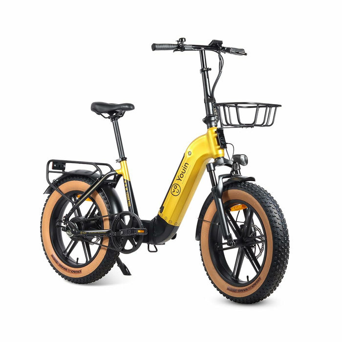 Bicicleta Eléctrica Youin BK1750 LUXOR II PRO A/N Amarillo 250 W