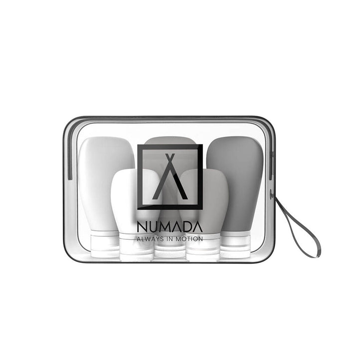 Travel Vanity Case Numada Transparent PVC Silicone 20 x 6,5 x 13,5 cm