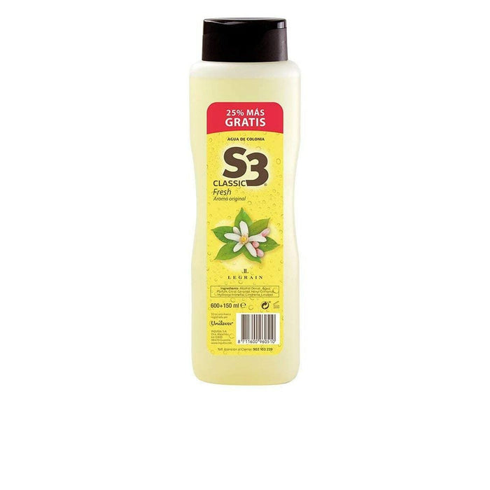 Agua de Colonia S3 Classic Fresh EDC 750 ml