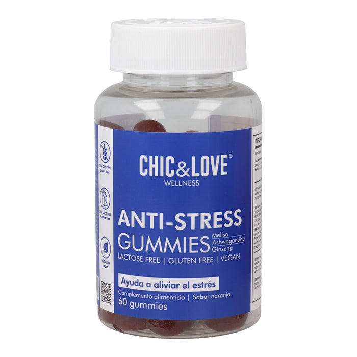 Supplément Alimentaire Chic & Love Wellness Anti-Stress 60 Unités