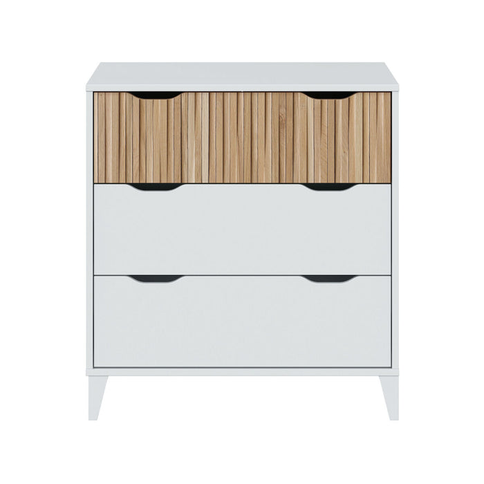 Commode Forés Blanc Naturel 70,5 X 40 X 76 CM