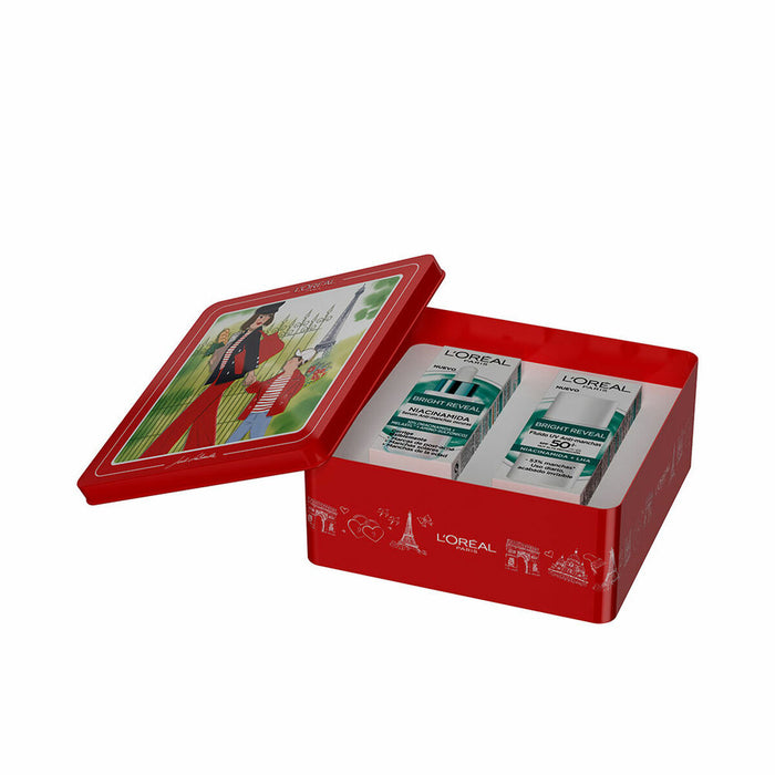 Set de Maquillaje L'Oreal Make Up BRIGHT REVEAL NIACINAMIDA 2 Piezas