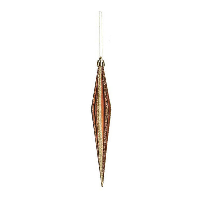 Adorno Navideño Krist+ Marrón PVC 8,5 x 3,5 x 19 cm Alargado