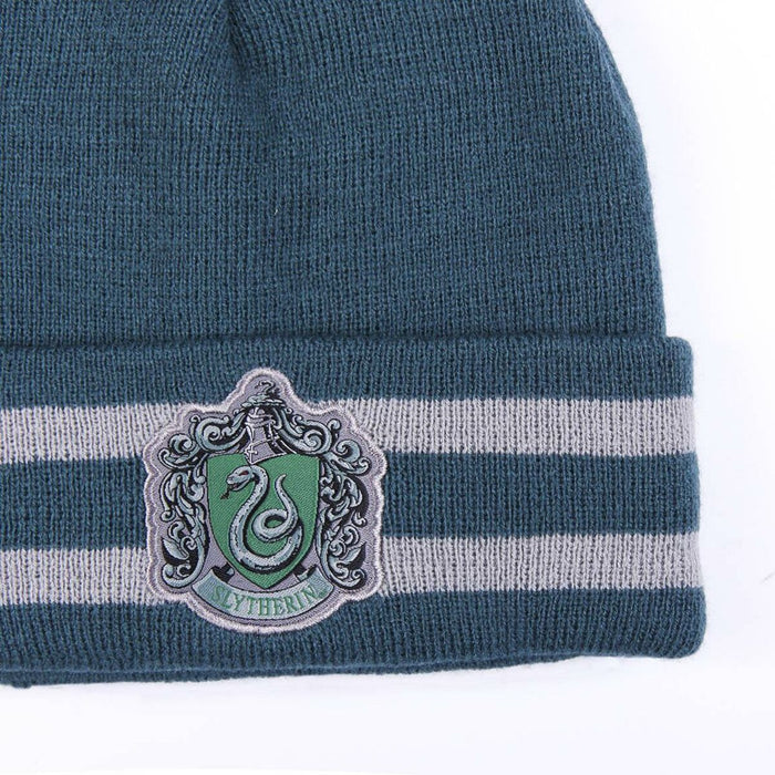 Bonne et écharpe Harry Potter Dark Green