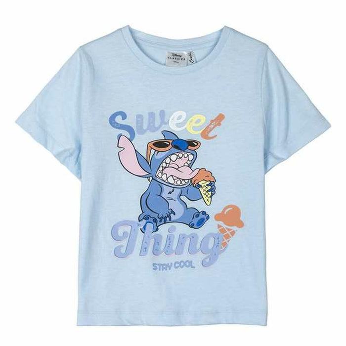 Camiseta de Manga Corta Infantil Stitch