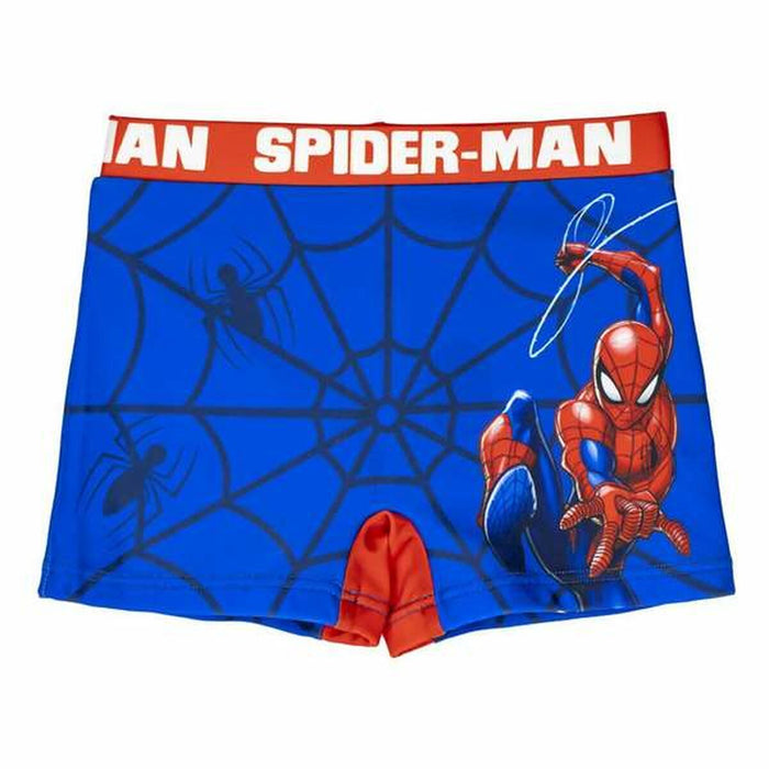 Bañador Boxer Para Niños Spider-Man Rojo