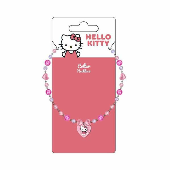 Collier Fille Hello Kitty Fuchsia