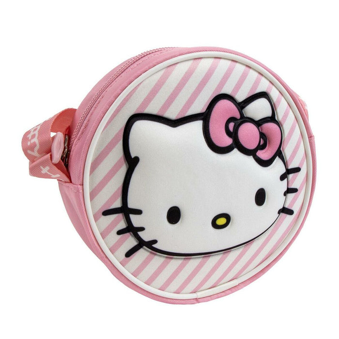 Bolso Bandolera Hello Kitty Rosa 13 x 13 x 4 cm