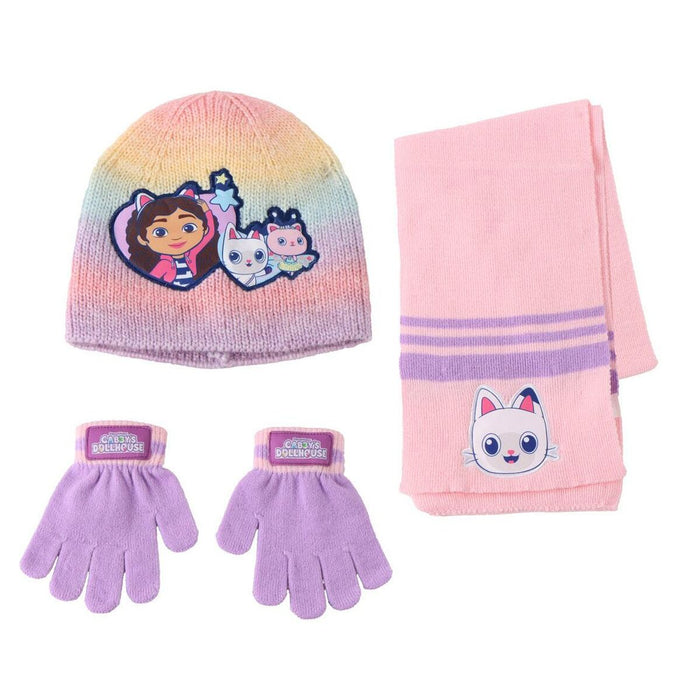 Gorro y Guantes Gabby's Dollhouse