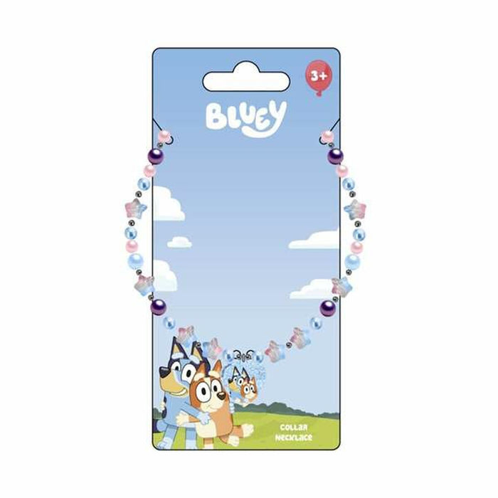 Girl's Necklace Bluey Blue