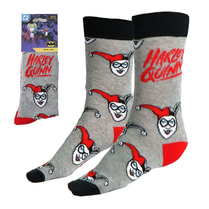 Socks Batman Harley Quinn Grey 36-43