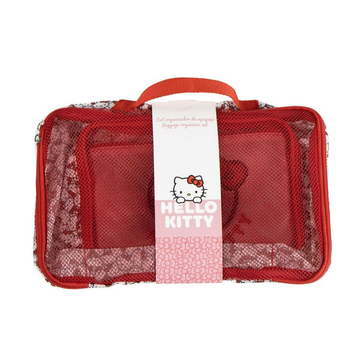 Travel Vanity Case Hello Kitty Red