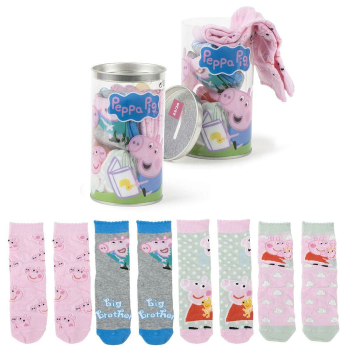 Pack de chaussettes Peppa Pig 4 Pièces