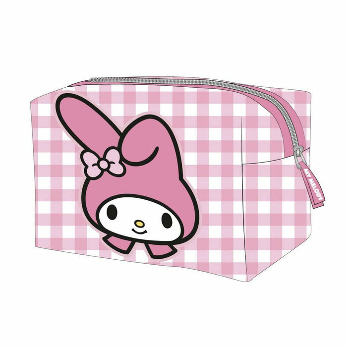 Neceser de Viaje Hello Kitty Rosa 100 % Poliuretano 7,5 x 10 x 18 cm