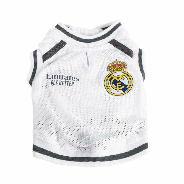 T shirt à manches courtes Enfant Real Madrid C.F. Blanc