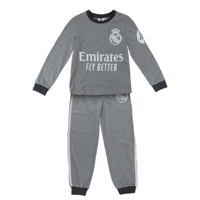 Pijama Infantil Real Madrid C.F. Gris