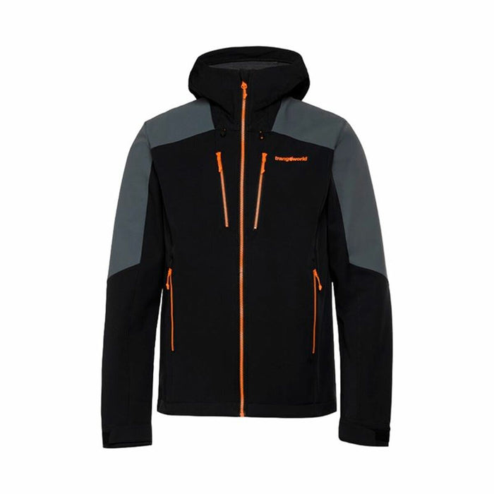 Chaqueta Deportiva para Hombre Trangoworld Norwich Negro