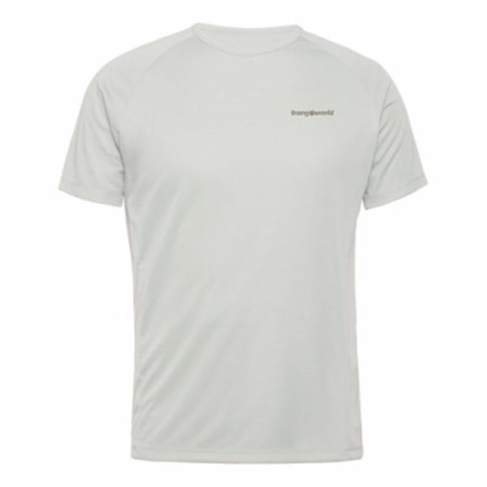 Camiseta de Manga Corta Hombre Trangoworld Couvet Blanco