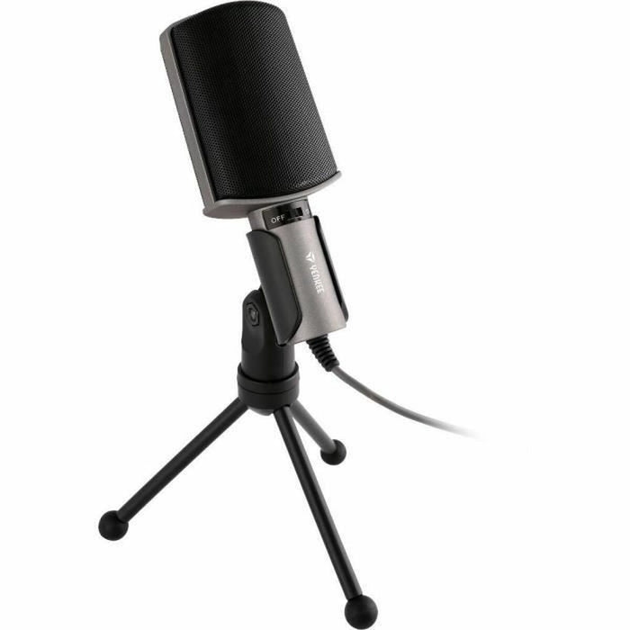 Microphone Yenkee YMC 1020GY Gris