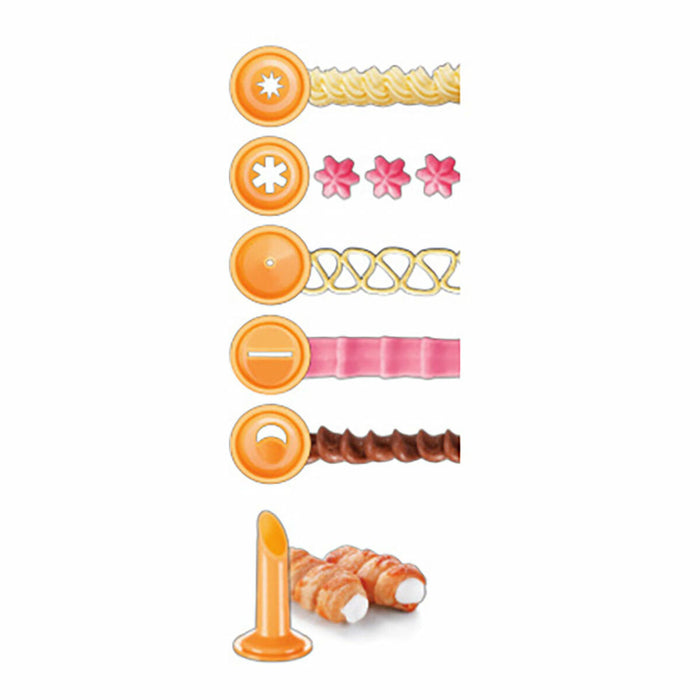 Poche à douille pour pâtisserie Tescoma Delicia Orange