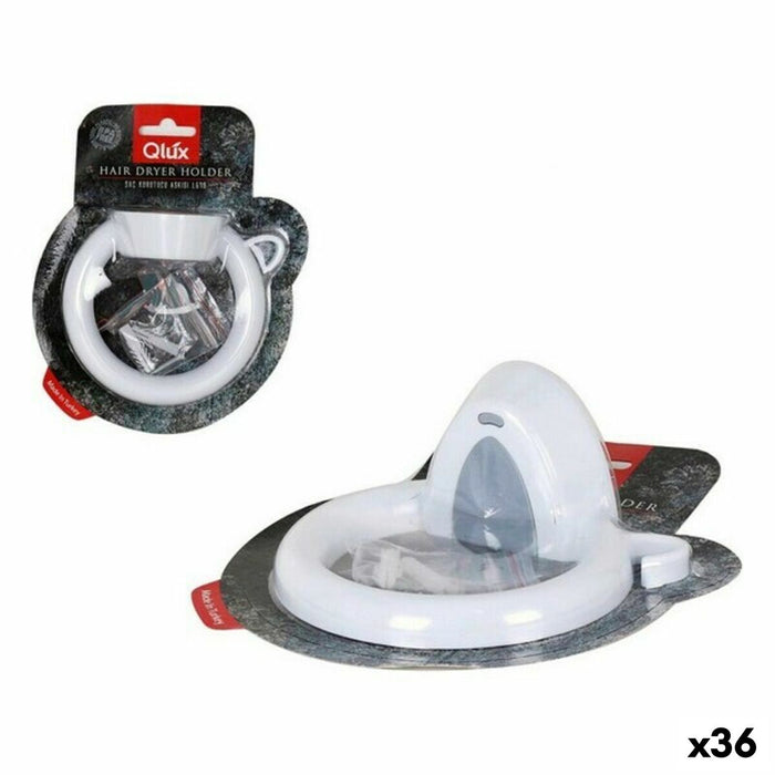 Colgador Qlux 138218 Plástico 12,5 x 11 x 6 cm (36 Unidades)