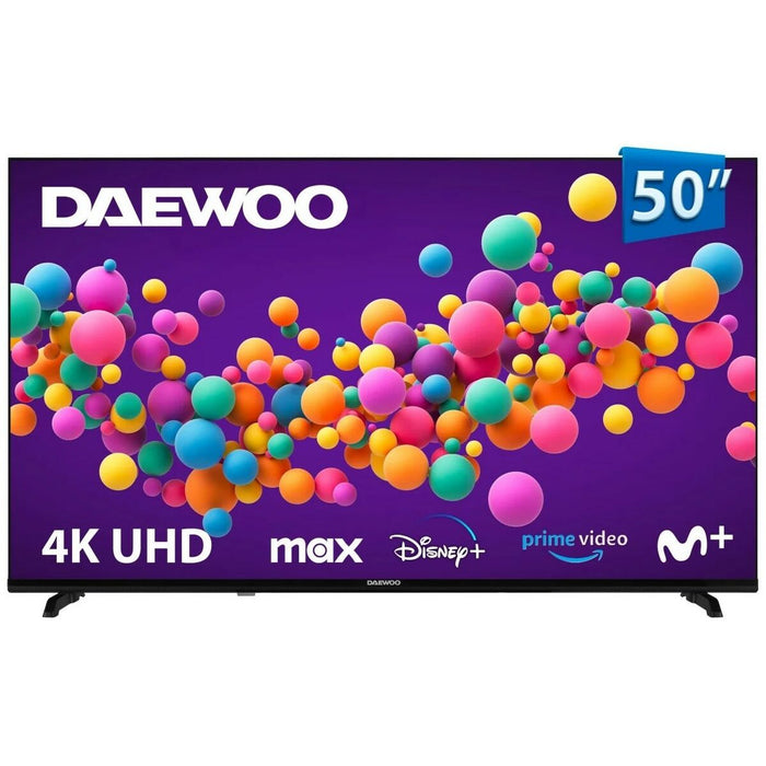 TV intelligente Daewoo 50DM56UV 50" 4K Ultra HD LED HDR10 Ultra HD 4K Wi-Fi Direct-LED