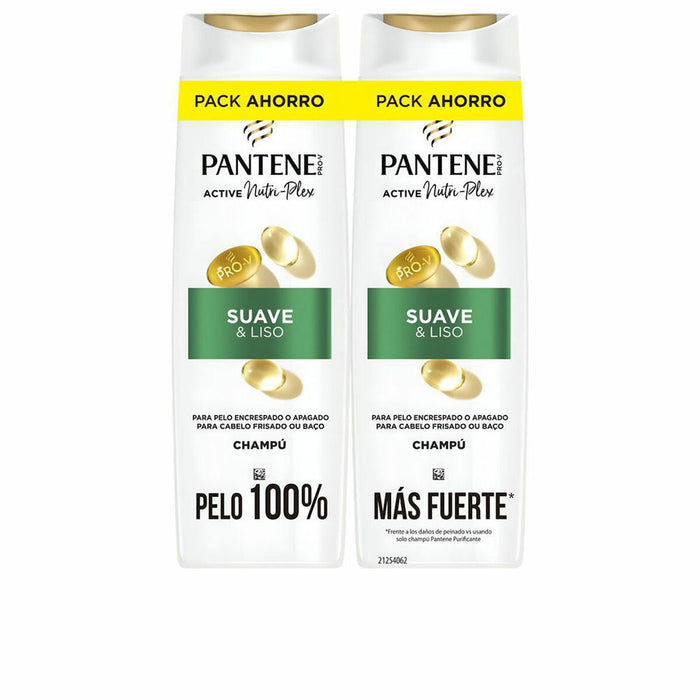 Champú Suavizante Pantene SUAVE Y LISO 325 ml (2 Unidades)