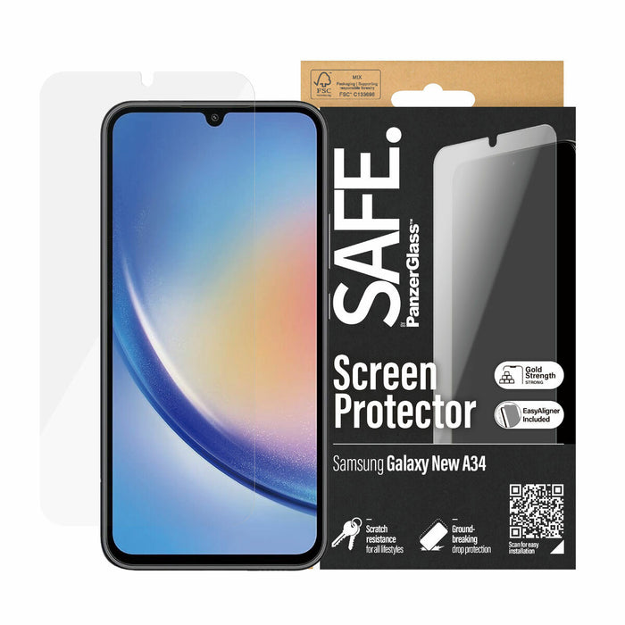 Protector de Pantalla para Móvil Panzer Glass SAFE95686 Samsung Galaxy A35