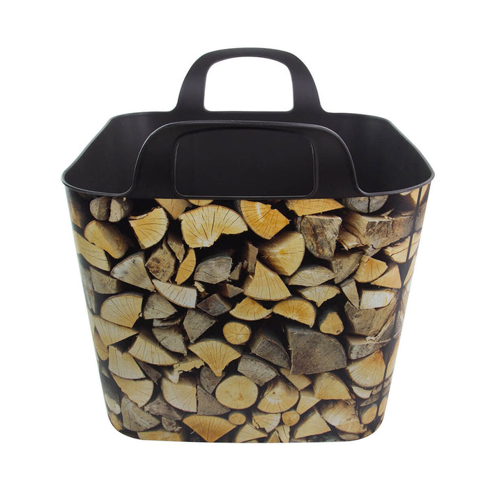 Cesta para leña