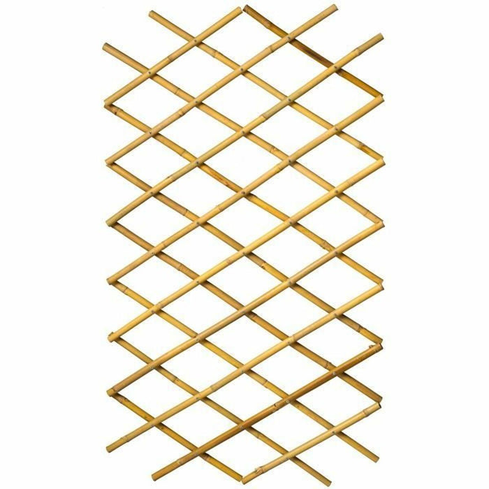 Lattice Nature Enrejado de bambú elástico 70x180cm Brown Bamboo