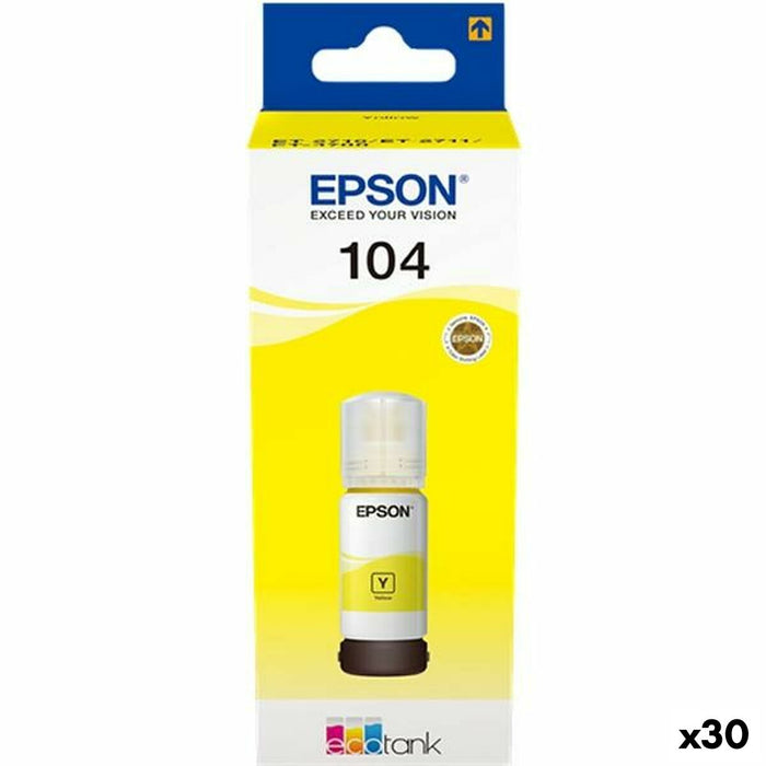 Recharge d'encre Epson 104 Jaune
