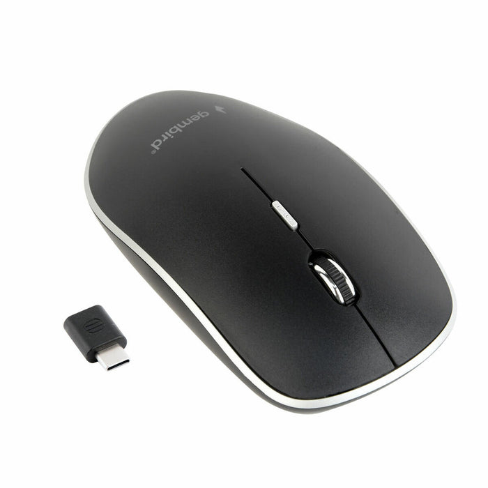 Ratón GEMBIRD PE2132159 Negro 1600 dpi (1 unidad)