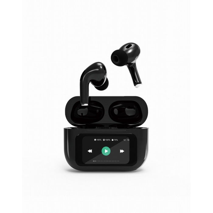 Auriculares GEMBIRD TWS-LCD-ANC-01-BK Negro