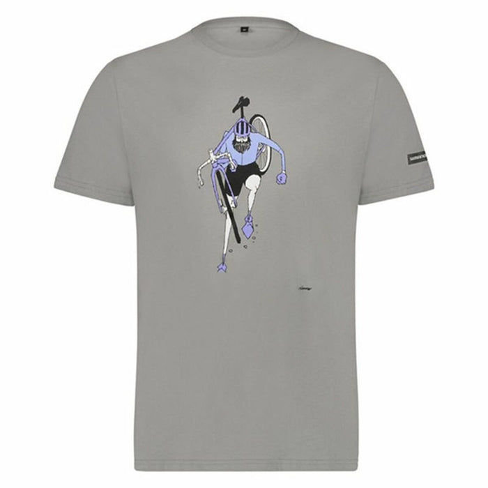 Men’s Short Sleeve T-Shirt Shimano Sentiero Ltd Dark grey