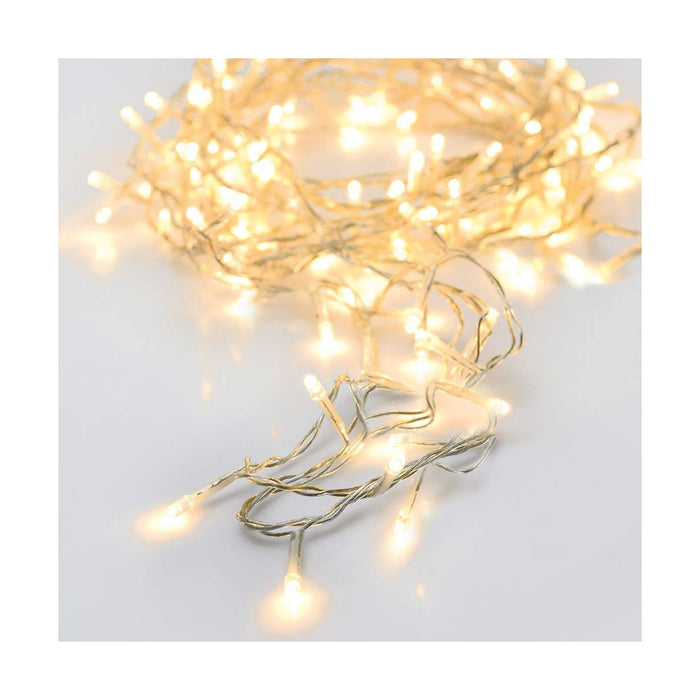Guirlande lumineuse LED Transparent Lumière chaude Vert tendre 2,3 m 2,5 m 1,8 m