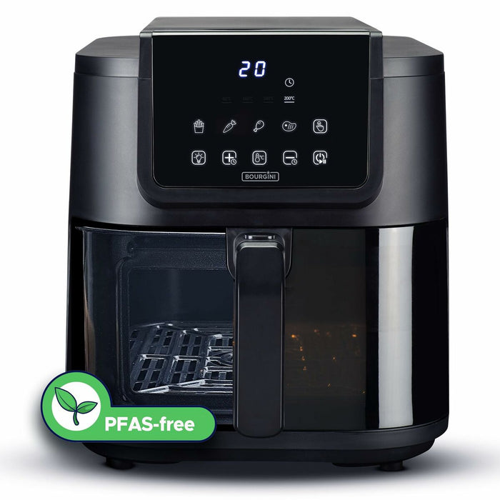 Freidora de Aire Bourgini 184172 Negro 8 L