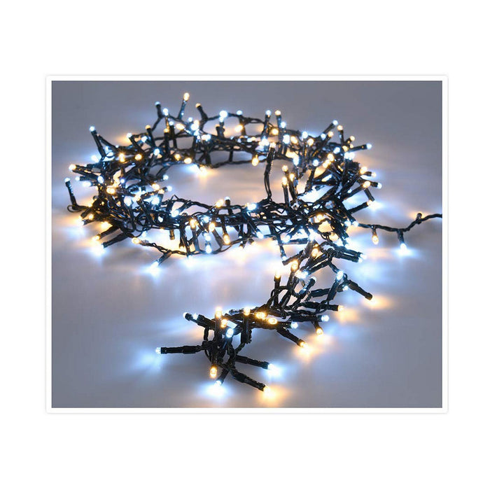 Wreath of LED Lights 17 m Yellow