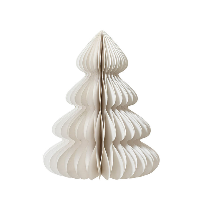 Sapin de Noël Decoris Blanc Papier Ø 48 x 60 cm
