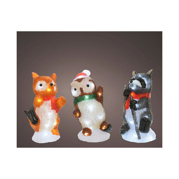 Decoración luminosa Lumineo Acrílico Navidad Animales