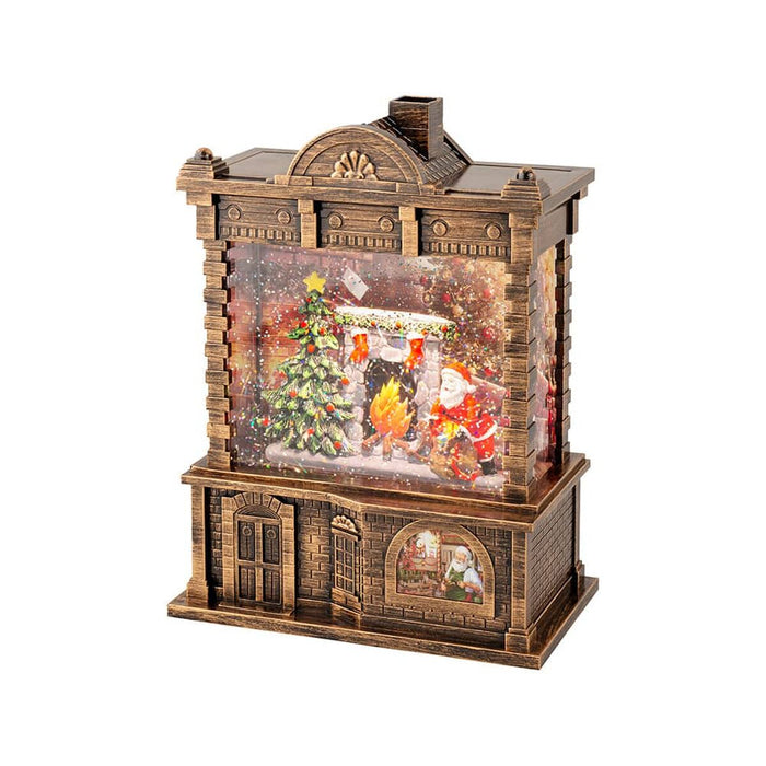 Decoración luminosa Lumineo Papá Noel 21,7 x 16,5 x 9,5 cm