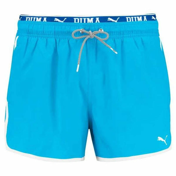 Bañador Hombre Puma Swim Track Azul Agua
