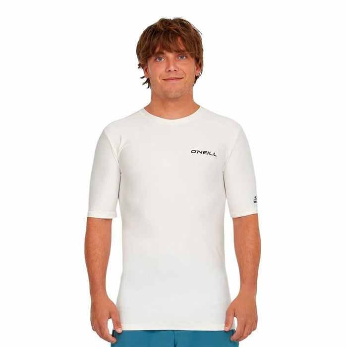 Camiseta de Manga Corta Hombre O'Neill Essentials Skins S/Slv Blanco