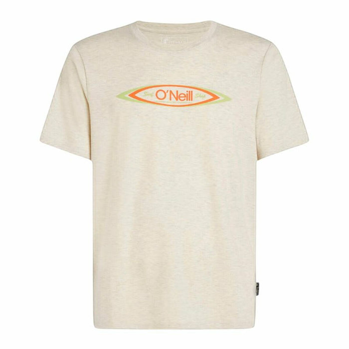 Men’s Short Sleeve T-Shirt O'Neill O'Riginals Hybrid Polygiene Graphic Beige
