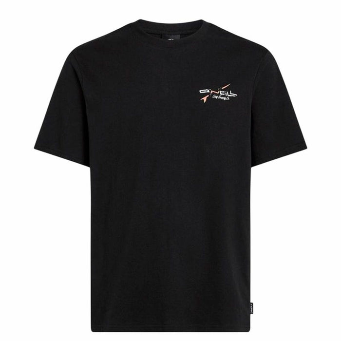 T-shirt à manches courtes homme O'Neill Retro Back Print Noir