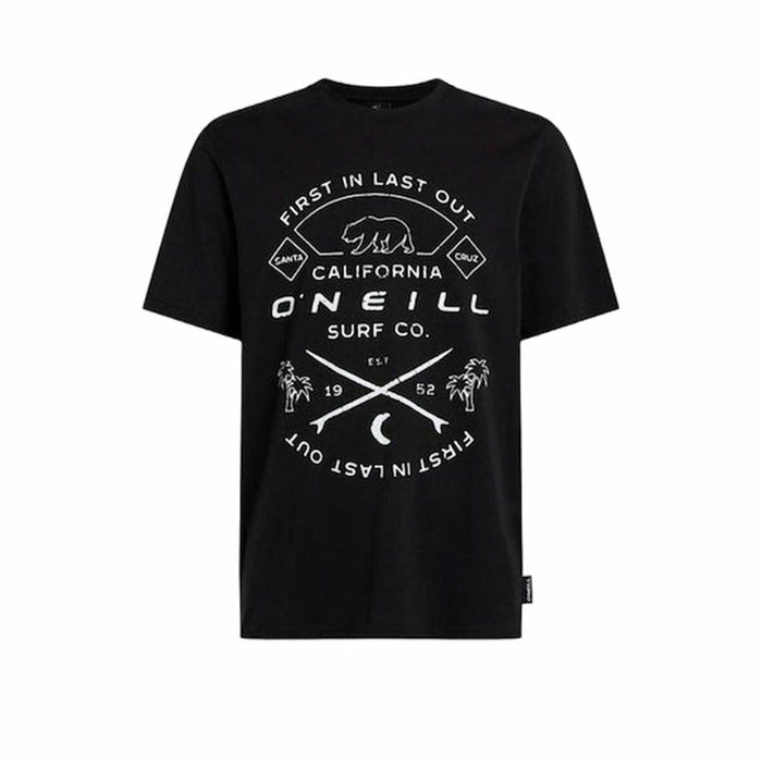 Camiseta de Manga Corta Hombre O'Neill Jack O'Neill Muir Negro