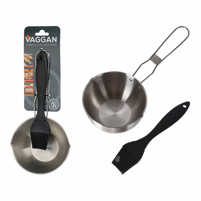 Barbecue utensils Lifetime Stainless steel Silicone Barbecue Brush
